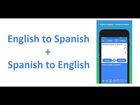 spanish to english translation app for iphone